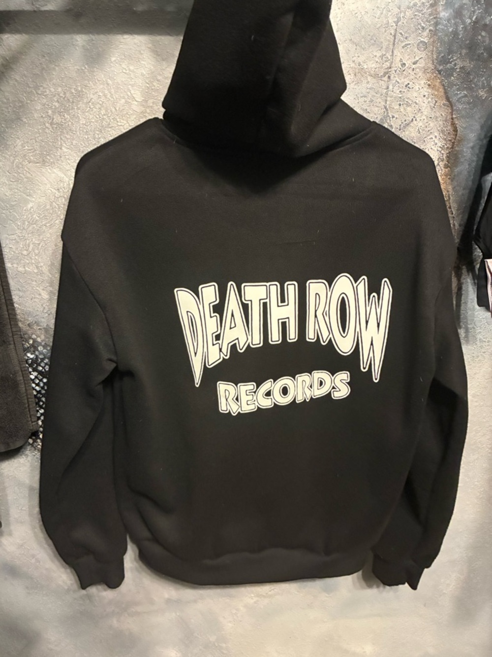 “DEATH ROW RECORDS” WOMENS EXTRA SMALL SWEAT SHIRT / HOODIE